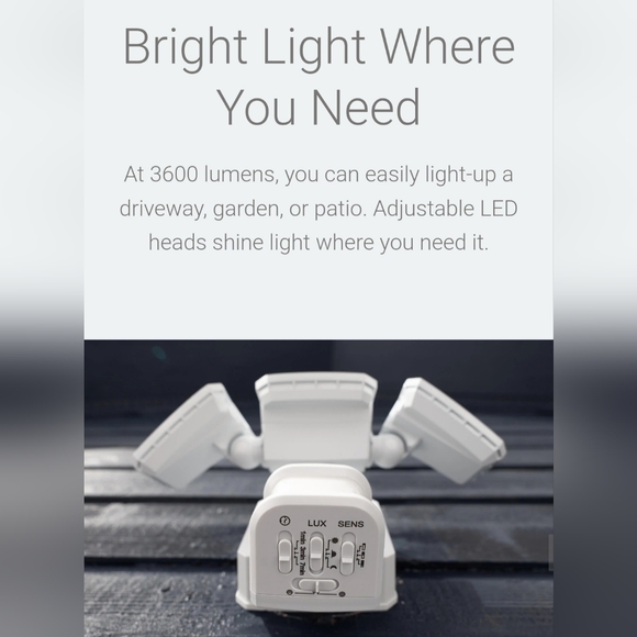 KODA Motion Activated LED Security Floodlight - Picture 12 of 16